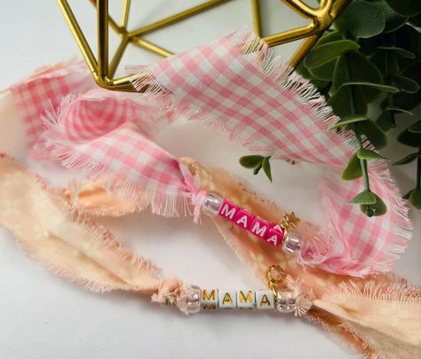 Custom Letter Name Ribbon Bracelet with Charm Ribbon Bracelet Diy, Apothecary Store, Ribbon Keychain, Ribbon Bracelet, Ribbon Bracelets, Fabric Bracelets, Bracelets Handmade Diy, Fun Bracelet, Bracelet Diy