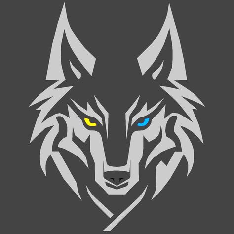 Wolf Logo Design Ideas, Wolf Logo Design, Wolf Emblem, Wolf Icon, Wolf Vector, Lup Singuratic, Cute Wolf Drawings, Minimalistic Tattoo, Ghost Soldiers