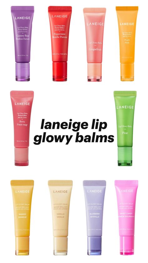 Qotd: do you have any rare lip glowy balms from Laneige? Laneige Lip Balm, Laneige Lip Glowy Balm, Lip Glowy Balm, Hydrated Lips, Laneige Lip, Lip Hydration, Gummy Bear, Lip Balms, Lip Balm