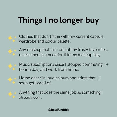 Minimal Makeup Organization, Finance Content Ideas, No Buy List, Low Buy Year Rules, No Buy Year Rules, Financial Minimalism, Low Buy, Saving Money Chart, No Buy