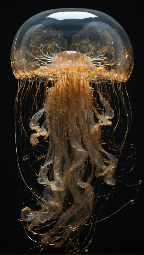 Jellyfish Art, Beautiful Sea Creatures, Jelly Fish, Arte Inspo, Creatures Art, Ocean Creatures, Marine Animals, Ocean Life, Sea Animals