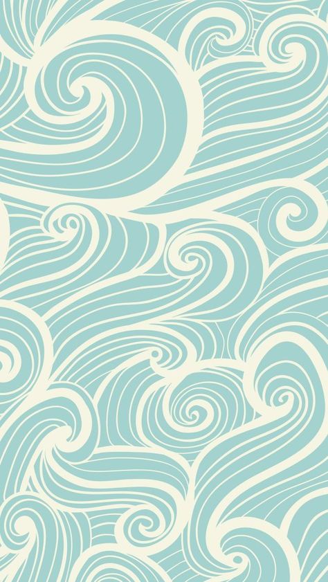 Iphone Wallpaper Pattern, Space Invaders, Iphone Backgrounds, Wallpaper Free, Wallpaper Pattern, Blue Waves, Pattern Iphone, Wave Pattern, Vintage Wallpaper