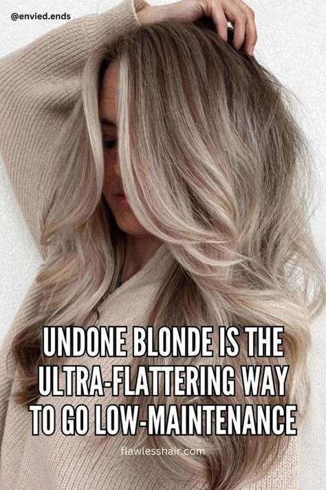 Discover the effortless beauty of undone blonde hair. Embrace a low-maintenance look with these ultra-flattering hairstyles that exude natural charm. Undone Blonde, Winter Blonde Balayage, Grown Out Blonde Hair, Blonde Balayage Ideas, Fall Blonde Hair Color, Winter Blonde, Fall Blonde Hair, Balayage Ideas, Medium Blonde Hair