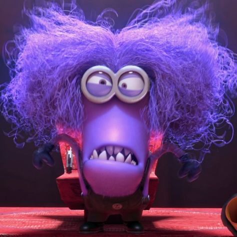 Minion Pfp, Purple Cartoon Characters, Banana Minion, Minions Costume, Despicable Me Funny, Minion Tattoo, Gru Minions, Minions Cute, Face Generator