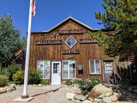 Nederland, Colorado Nederland Colorado, Colorado Towns, Colorado History, Waterfall Trail, Boulder Creek, Pedestrian Bridge, Mountain Town, Mountain Hiking, Visitor Center