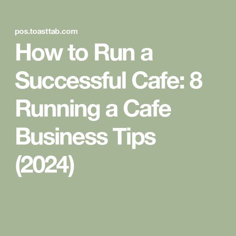 How to Run a Successful Cafe: 8 Running a Cafe Business Tips (2024) Running A Coffee Shop Business, How To Run A Business Tips, How To Open A Cafe Business, Opening A Cafe Checklist, Running A Cafe, How To Open A Cafe, How To Start A Cafe Business, Breakfast Cafe Interior, Cafe Marketing Ideas