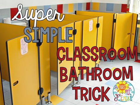 Classroom Bathroom, Teaching Classroom Management, Classroom Procedures, Classroom Behavior Management, Organization And Management, Classroom Organisation, Education Post, Class Management, Classroom Behavior