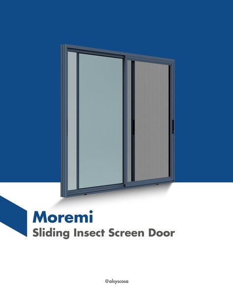 Our Moremi Sliding Insect Screen Door features transparent mesh that provides natural ventilation whilst also providing good UV protection. #alsysco #aluminium #insectscreen #insectbarrier Window Fly Screens, Insect Screen Door, Insect Screening, Natural Ventilation, Sliding Windows, Mesh Screen, Screen Door, Sliding Door, An Eye