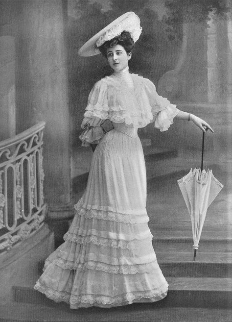 Edwardian Lingerie Dress, Edwardian Era Fashion, Fashion Through The Decades, Fashion 1910, 1900 Fashion, 1890s Fashion, 1910s Fashion, 1900s Fashion, 1800s Fashion