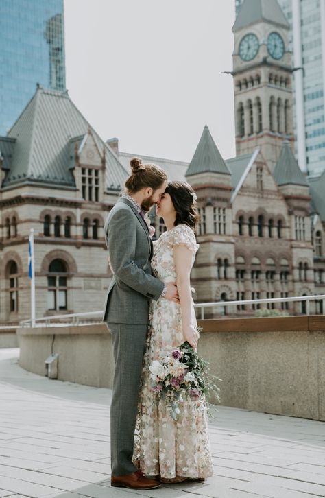 Sunny City Hall Wedding | Drea & Simon | Natalie Sorichetti Photography