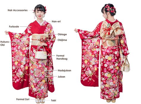 Yukata Women, Drawing Japanese, Asian Style Clothes, Japanese Wear, Yuki Onna, Furisode Kimono, Japanese Yukata, Japanese Traditional Clothing, Kimono Outfit