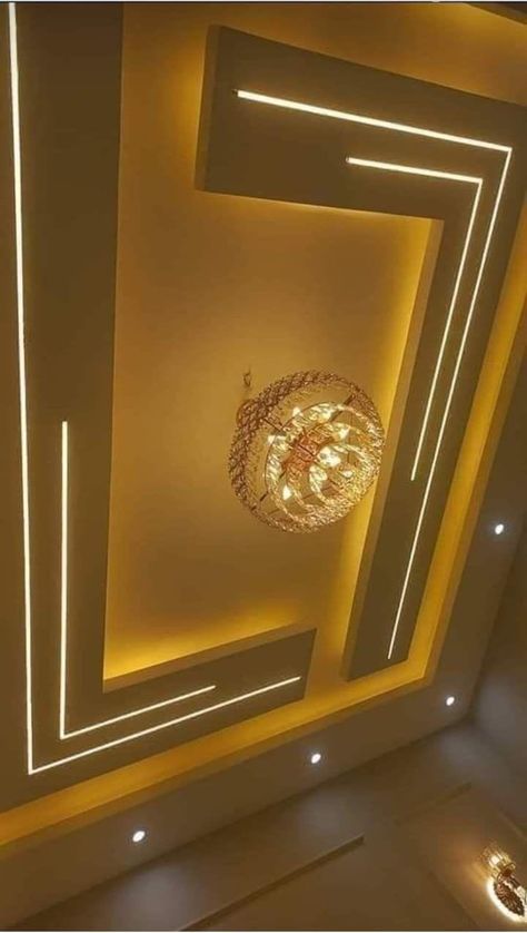 Pop Design For 3 Bhk, Home Pop Design Hall New, Pop Ceiling Lighting Ideas, Pop Celling Design Living Room, Pop Design For Hall Profile Light, Pop For Living Room Ceiling, New Ceiling Design Living Rooms 2024, Ceiling Pop Design For Hall, Pop Design With Profile Light