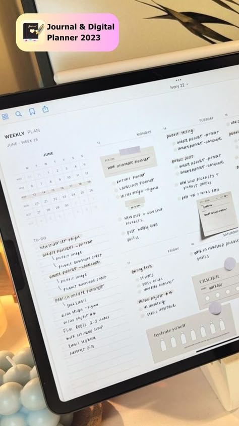 Planner on my iPad #plannergirl. bestdigitalplanner plannercommunity #kidsplanner #weeklymealplannertemplate #kidsdailyplanner🌴 Notion Habit Tracker Template, Business Planner Organization, Student Planner Organization, Notion Weekly Planner, Weekly Study Planner, Notion Templates For Students, Study Planner Printable Free, Notion Weekly, Habit Tracker Notion