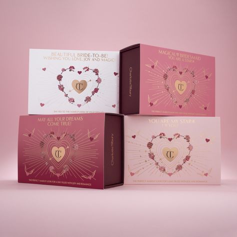 Gift Wrap Options | Charlotte Tilbury Charlotte Tilbury Packaging, Valentine’s Day Packaging, Valentines Day Hampers, Valentines Packaging, Makeup Packaging, Elegant Packaging, Magic Gift, Lucky 7, Makeup Package