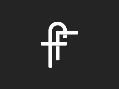 Double F Concept by Runikh on Dribbble E And F Logo, Double Letter Logo, Fr Logo Design Letters, Ff Logo, F Letter Logo, F Monogram, F Letter Logo Design Ideas, F Logo Design Letter, Ff Monogram