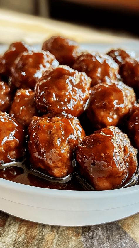 Sweet and Sour Meatballs: Rediscovering a Family Classic - pennywiseplates.com Crock Pot Sweet And Sour Meatballs, Mini Meatball Recipes, Sweet And Sour Meatballs Crockpot, Meatballs Sweet And Sour, Sweet N Sour Meatballs, Sweet Sour Meatballs, Sweet Meatballs, Sweet And Sour Recipes, Meatballs Recipes