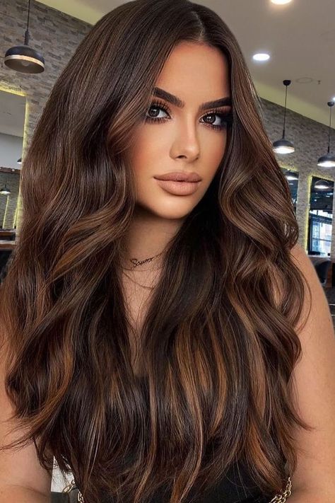 Hair Tape In Extensions, Rambut Brunette, Brown Hair Inspo, Bronde Hair, Brunette Hair With Highlights, Hair Tape, Natural Human Hair, Brunette Balayage Hair, Chique Outfits