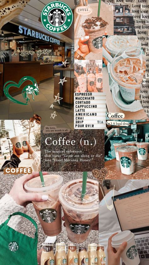 #starbucksaesthetic #starbucks #starbucksdrinks #starbuckslovers #star #bucks #preppy #aesthetic #aestheticboard #coffee #coffeeshop #yummy #drink Starbucks Wallpaper, Good Morning Honey, Espresso Love, Star Bucks, Honey Coffee, Girl Wallpapers, Girly Wallpapers, Cute Blue Wallpaper, Starbucks Lovers