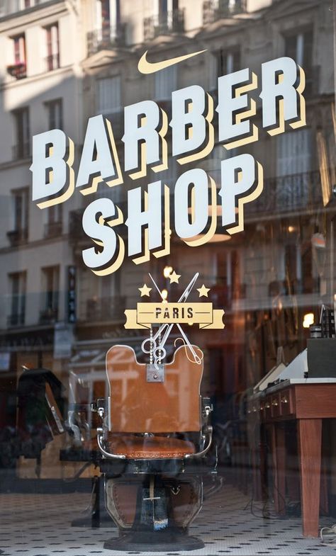 Barbershop Poster, Licorice Pizza, Barber Shop Vintage, Barber Sign, Barber Shop Sign, Barbershop Design, Vintage Barber, Sign Painting, Brand Communication