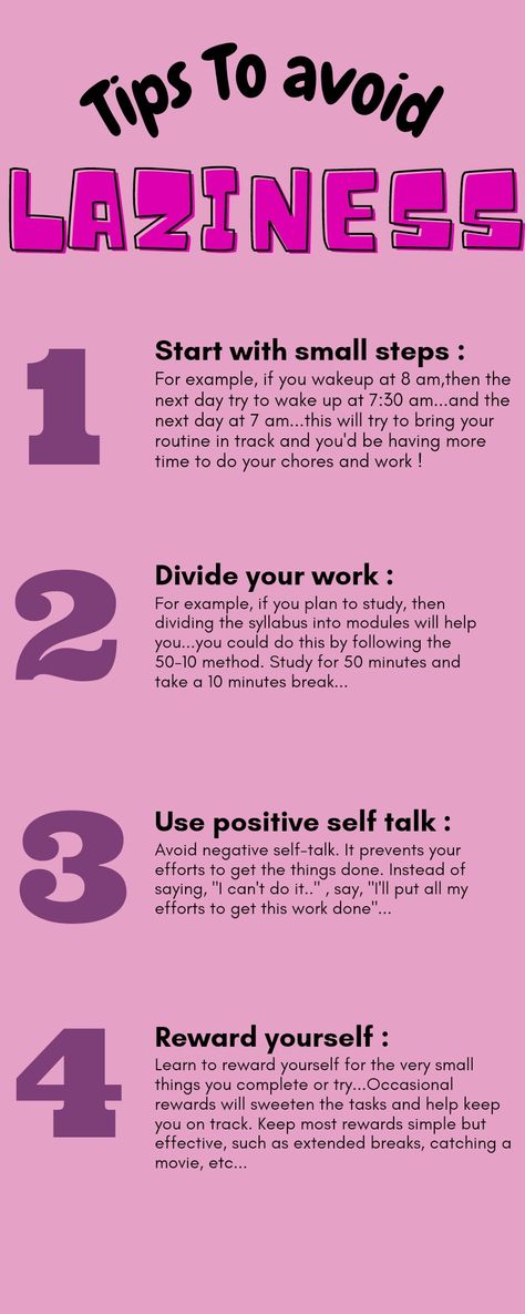 Tips to avoid laziness How To Not Be Lazy Motivation, How To Be Not Lazy, How To Stop Being Stubborn, How To Stop Being Lazy And Be Productive, How To Stop Being Lazy And Study, How To Not Be Lazy Tips, How To Stop Being Lazy Motivation, Stop Being Lazy Challenge, How To Stop Being A Procrastinator