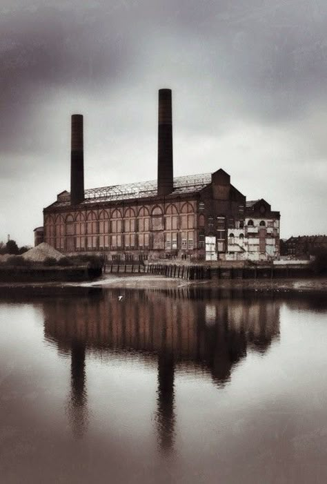 Factory Exterior, Warehouse Space, Abandoned Warehouse, Factory Architecture, Abandoned Factory, Industrial Factory, Factory Building, Industrial Architecture, Brick Architecture