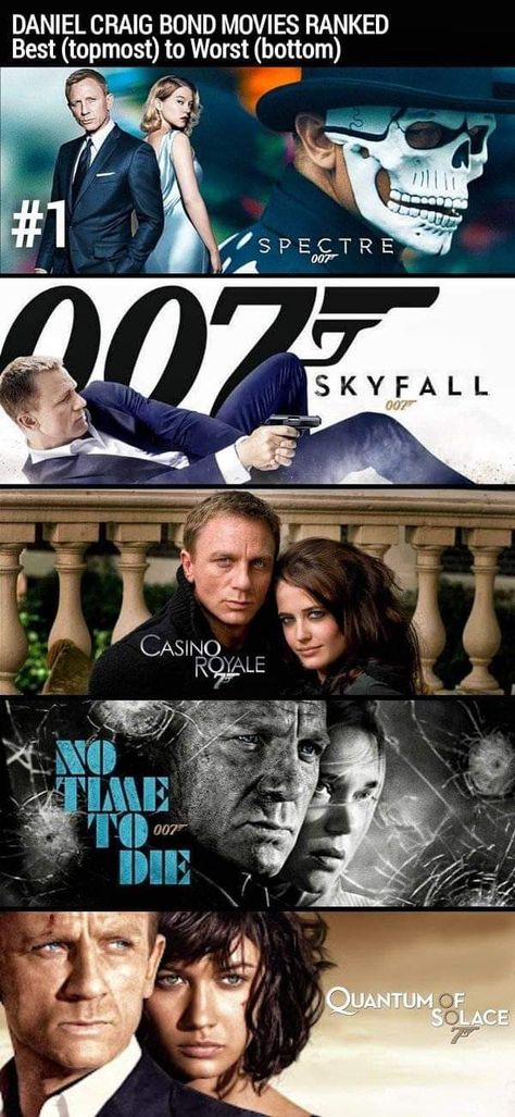 007 Goldeneye, Oo7 James Bond, 007 Spectre, Casino Royale, Skyfall, Daniel Craig, James Bond, Celebrities, Movie Posters