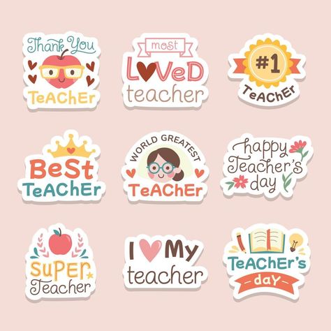 Teacher's Day Quotes Sticker Set Teacher Topper Printable, Happy Teachers Day Stickers Printable, Happy Teachers Day Printable Topper, Happy Teacher's Day Sticker, Teachers Day Printable Topper, Teachers Day Stickers Printable, Teachers Day Cake Topper Printable, Happy Teachers Day Printable, Teachers Day Ideas Gift