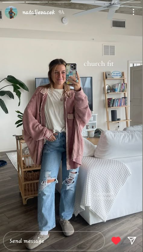 Christian Concerts Outfits, Concert Outfit Comfy, Church Winter Outfit Sunday, Granola Church Outfit, Salty Granola Outfits Fall, Salty Granola Outfits Winter, Comfy Errands Outfit, Christian Concert Outfit What To Wear, Worship Leader Outfit Women