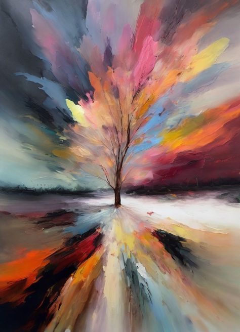 Sonia Lera Preston - The rush of still moments Abstract Impressionist Paintings Landscapes, Abstract Painting Images, Acrylic Artists Artworks, Oil Pastel Paintings Abstract, Huge Canvas Painting Ideas Acrylic, Sonia Lera Preston Painting, Abstract Impressionism Art, Surrealism Painting Dreams, Dream Painting Art