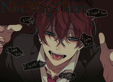 Male Yandere, Novel Game, Yandere Characters, Yandere Manga, Yandere Boy, 5 Anime, Dark Anime, Drawing Reference Poses, Anime Poses