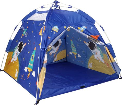 This is the best we have had (so far) ~ Big & pops up so easy and breaks down just as easy. Comes with a carrying bag so does not take up a lot of storage room. #parentinghacks #timesavingmomhacks #momlifehacks #parentingshortcuts#momhacks Playhouse For Boys, Boys Playhouse, Baby Swim Float, Indoor Tent, Baby Pool Floats, Childrens Playhouse, Indoor Tents, Space World, Kids Gadgets