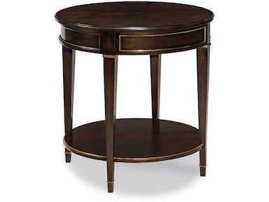 Living Room Woodbridge End Tables - Goods Home Furnishings - North Carolina Victorian House Ideas, Gallery Shelves, Scottish House, Woodbridge Furniture, Occasional Tables, Living Room End Tables, Side And End Tables, Wood Inlay, Hooker Furniture