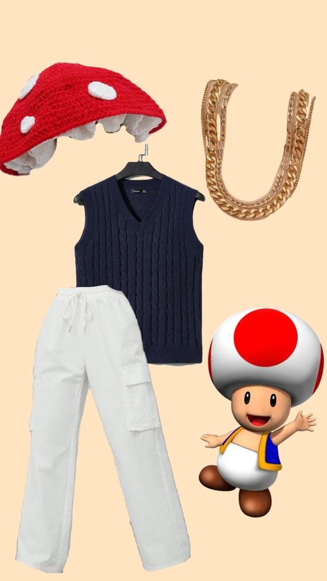 Toad Halloween costume Toad Halloween Costume, Toad Costume, Halloween Fits, Toad, Halloween Costume, Halloween Costumes, Halloween