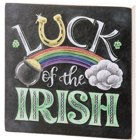 St Patricks Chalkboard Art, St Patricks Chalkboard, Chalk Typography, Shamrock Art, Chalkboard Art Quotes, St Patricks Day Decor, Chalk Sign, Chalk Wall, Chalkboard Decor