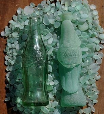 Sea Glass Ideas, Sea Scape, Glass Rocks, Beach Finds, Beach Glass Art, Bottle Ideas, Sea Glass Beach, Sea Glass Crafts, Coke Bottle