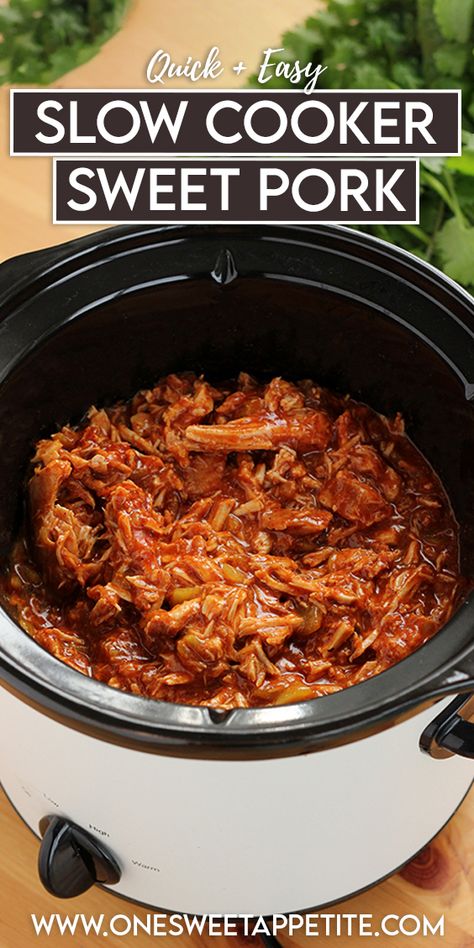 This copycat Cafe Rio Sweet Pork Recipe is one of our all-time favorite slow cooker meals. Easy to make and delicious severed as tacos, burritos, or a salad! If you've never experienced Cafe Rio, this is an excellent place to start. Sweet Pork Barbacoa Cafe Rio Instant Pot, Crock Pot Sweet Pork, Slow Cooker Cafe Rio Sweet Pork, Taco Pork Slow Cooker, Cafe Rio Sweet Pork Nachos, Sweet Pulled Pork Costa Vida, Sweet Pork Burrito Costa Vida, Slow Cooker Sweet Pork Cafe Rio, Sweet Pork Barbacoa Cafe Rio Crock Pot