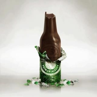 Chocolate heineken/ perfect for adult easter basket Funny Easter Pictures, Chocolate Beer, Beer Ad, Publicidad Creativa, Easter Pictures, Great Ads, Easter Inspiration, Guerilla Marketing, Best Ads