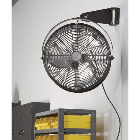 Room Air Conditioner Portable, Wall Mount Fan, Garage Fan, Garage Door Windows, Window Ac Unit, Modern Garage Doors, Garage Door Types, Home Gym Garage, Garage Workshop Organization