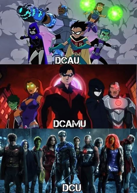 Titans Dc Wallpaper, Justice League Vs Teen Titans, Titans Fanart, Titans Tv Series, Original Teen Titans, Superhero Family, Dc Titans, Titans Dc, Teen Titans Fanart