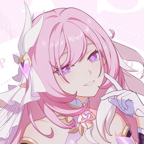 Elysia Icon, Elysia Honkai Impact, Elysia Honkai, Girl With Pink Hair, Honkai Impact 3rd, Ely, Honkai Impact, Honkai Star Rail, Profile Pics