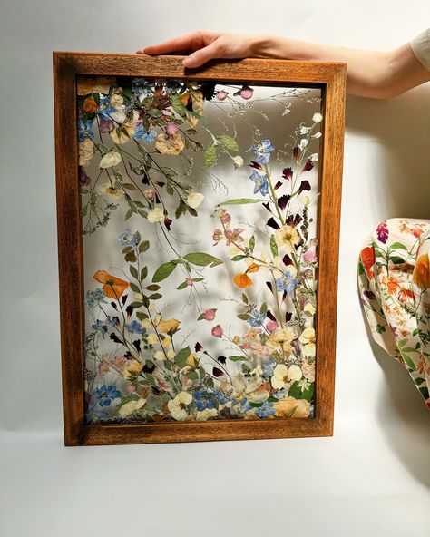 Can we get a moment for our maple stained frame?!😍 And Ruby and Zac, of course. Two nature and animal loving darlings looking honestly UNREAL in these wedding photos. Etherial AF. The gorgeous wedding bouquet by @beesblossomsfloralstudio matching the scene perfectly🧚 📸 @figtreepictures Bride Bouquet Preservation, Wedding Bouquets Framed, Wedding Bouquets Preservation, Preserve Wedding Bouquet, Preserved Wedding Bouquet, Pressed Flowers Frame, Gorgeous Wedding Bouquet, Maple Stain, Wedding Bouquet Preservation