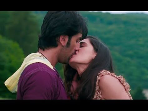 Teri Jhuki Nazar, Rockstar Poster, Rockstar Movie, Romantic Bollywood, Imtiaz Ali, Happy Kiss Day, Movie Collage, Bollywood Quotes, Rockstar Aesthetic