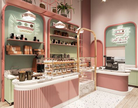 Cake Shop Interior, Cake Shop Design, Cookies Shop, Patisserie Design, Bakery Shop Design, Bakery Interior, Bakery Design Interior, Bakery Decor, Coffee Shop Interior Design