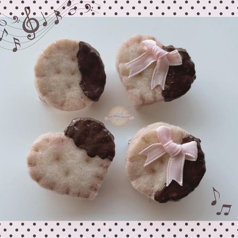 Chocolate biscuit pins 🤎🎼🍪 

Each $16 USD (not sold... - Depop Choco Girl, Felt Pins, Choco Biscuit, Neapolitan Ice Cream, Food Accessories, Sweet Chocolate, Chocolate Baking, Handmade Felt, Just Girly Things