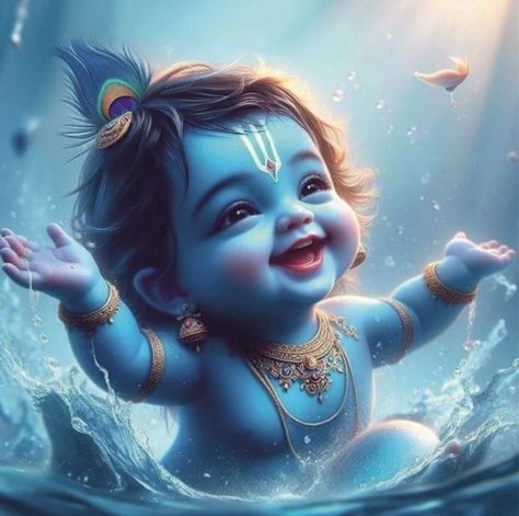 Little Kanha Ji Images, Krishna Drawing, Shree Krishna Wallpapers, Little Buddha, Little Krishna, Lord Krishna Hd Wallpaper, Baby Krishna, Goddess Artwork, Photo To Cartoon