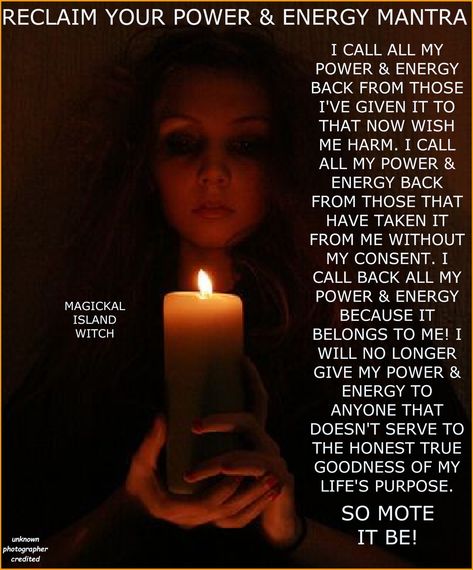 Sister Spell Binder on Twitter: "Reclaim your Power Back https://t.co/UzS6OJEXMG" / Twitter Call My Power Back To Me Spell, I Call My Power Back To Me, Energy Mantra, Power Spell, Witchy Spells, My Book Of Shadows, Spell Bottles, Reclaim Your Power, Power Back