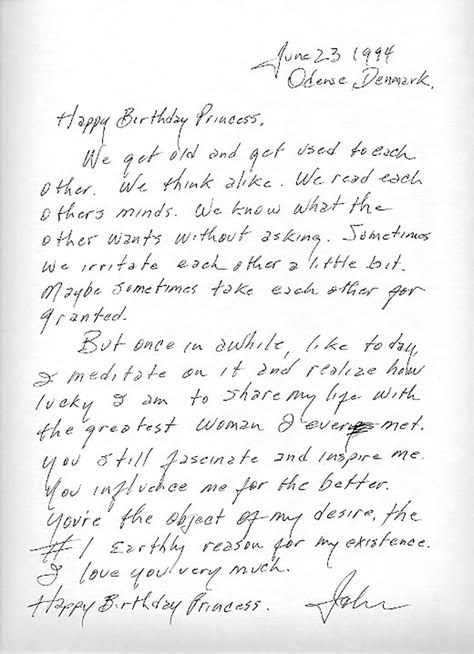 On what would have been Johnny Cash's 84th birthday, we found it fitting to honor his memory by sharing one of the the most beautiful love letters we've ever read: the letter he wrote to June Carter Cash in 1994, on her 65th birthday. Johnny Cash Love Letter, Beautiful Love Letters, Letter Birthday, Johnny Cash June Carter, June Carter Cash, Johnny And June, June Carter, Happy Birthday Princess, Birthday Letter