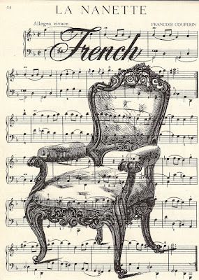 Pinterest French Ephemera, Free Vintage Printables, Music Crafts, Music Backgrounds, French Chairs, Capture Photo, Blue Screen, Photography Challenge, Antique Wedding