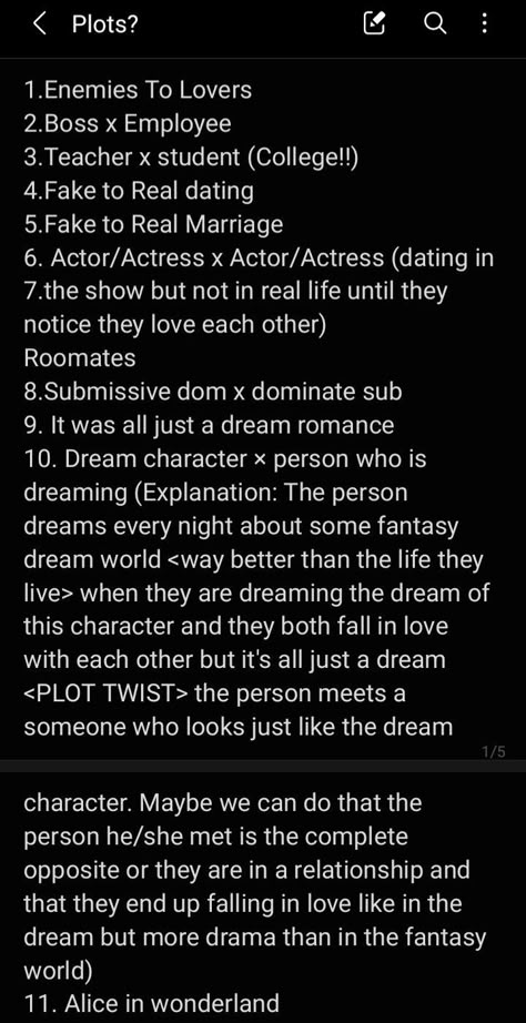 Roleplay Ideas List, Rp Scene Ideas, Love Troupe Ideas, Wattpad Scenarios Ideas, Rp Ideas Romance, Rp List Ideas, Au Scenarios, Romantic Plot Ideas, Book Plot Ideas Romance