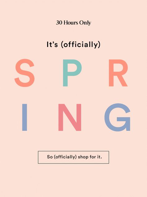 Ann Taylor - Spring Email Spring Email Campaign, Spring Email Marketing, Spring Promotion Design, Spring Campaign Design, Spring Sale Email, Easter Email Design, Spring Email Design, Post Purchase Email, Spring Ads